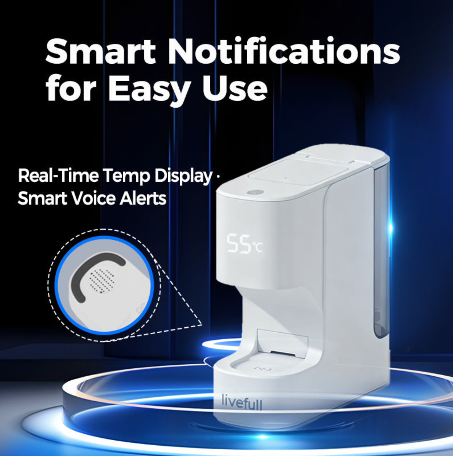 LiveFull Smart Hot Facial Towel Warmer